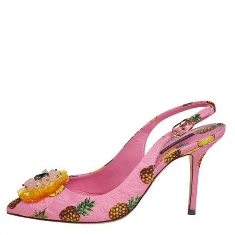 dolce gabbana pineapple heels|harrods dolce and gabbana.